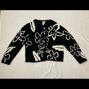 Floral cardigan from Coldwater Creek